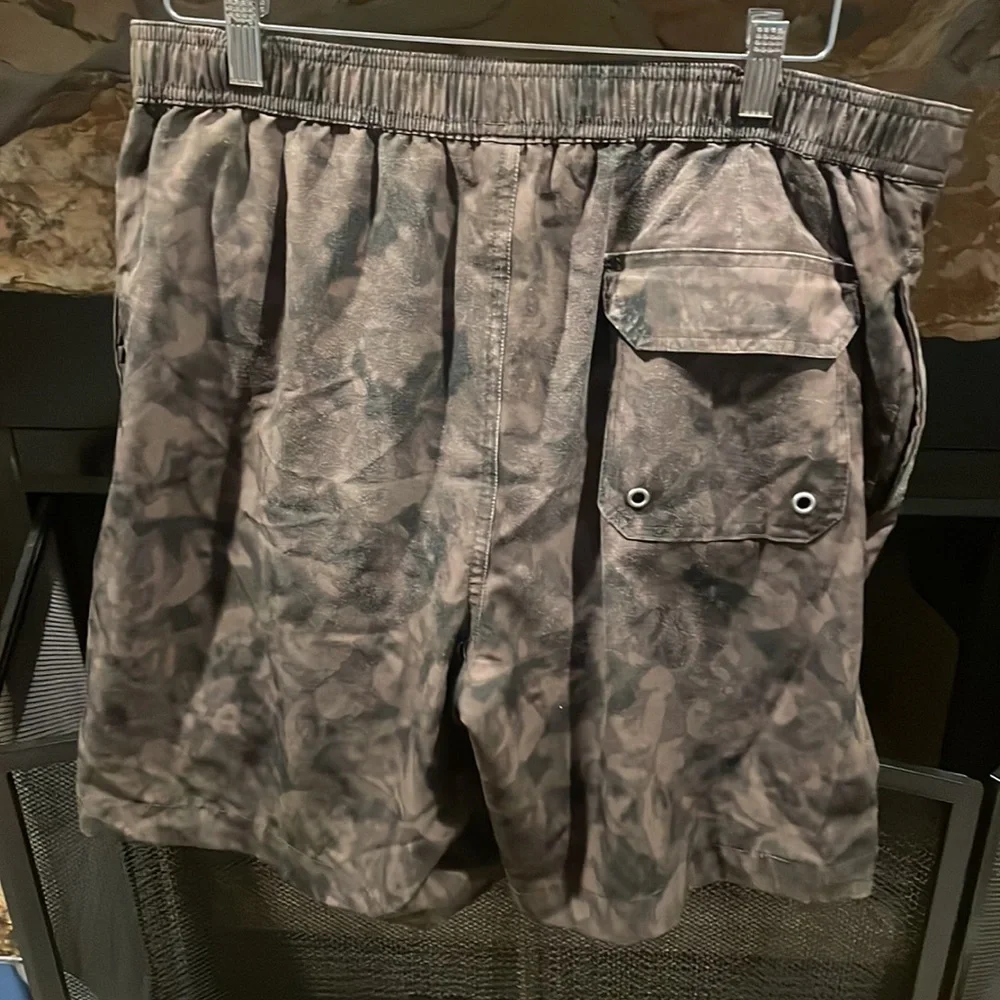 Michael Kors Camo Swim Trunks